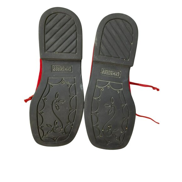 Vintage Gymboree 5Y Nutcracker Smocked Red Velvet Christmas Dress With Blouse an - Picture 15 of 16